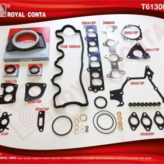 MOTOR TAKIM CONTASI REINZ KECELI SUBAP LASTIKLI DOBLO PUNTO STRADA 1,9JTD (182,B9,000 188,A2,000 MOT
