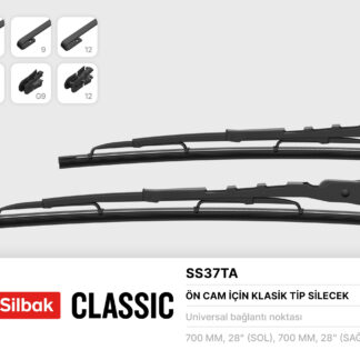 SİLECEK SÜPÜRGESİ ÖN/700 MM UNIVERSAL PİMLİ DİZAYN SİLECEK SÜPÜRGESİ