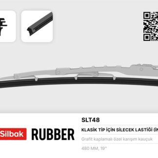 SILECEK LASTIGI 480mm TELLI TIP SILECEKLERE UYGUN LASTIK UNO ON CAM ORJINAL LASTIGI