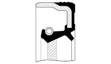 EKSANTRİK KAPAK KEÇESİ 34×60×10 2.3 JTD DUCATO/IVECO-DAILY 06-