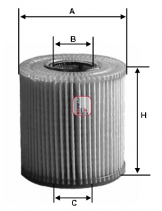 YAG FILTRESI ASTRA H VECTRA C ZAFIRA B G.PUNTO ALFA 159 Z19DT-H 04-