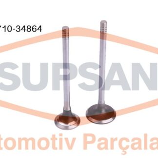 SUBAP TAKIM (EMME / EGSOZ) P307 P407 EXPERT III JUMPY III SCUDO III C5 II C8 C4 C4 PICASSO DW10BTED4 (2,0HDI 16V) MONDEO IV S MAX GALAXY 2,0TDCI 07 /> VOLVO C30 06>12 C70 II CABRIO 08> S40 II V50 04> V70 III 07> IN:8: (29,8*6*105) / EX 8: (25*6*105)