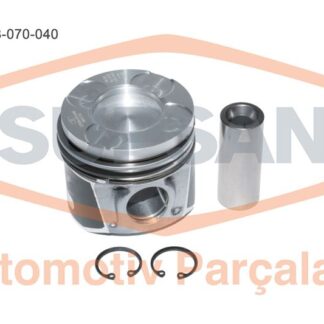 MOTOR PISTON+SEGMANI AGILA 1.3 CORSA 1.3 MERIVA 1.3 TIGRA 1.3 ALBEA 1.3 MULTIJET DOBLO 1.3 MULTIJET PALIO 1.3 MULTIJET SUZUKI 1.3 MULTIJET Z 13DT EURO 4 4 SIL. DIZEL 1248 CC-70 PS 18:1-TURBO, COMMON RAIL [(69,60MM) (+0,40MM FARKLI)]