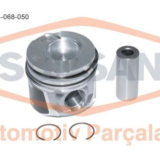 SEGMANLI PİSTON 050 FİESTA-FUSİON 1.4 TDCI DURATORQ 8V ENG.(DV4) 68 BG 2002=>