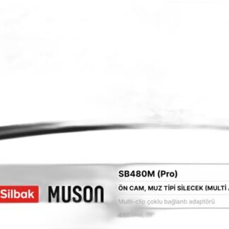SIL SB480M FOCUS/C-MAX BM SİLECEK SÜPÜRGESİ ÖN MUZ TIP 480 MM MULTI APARATLI (ADET)