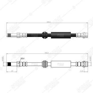 ON FREN HORTUMU (SAG / SOL) FOCUS II FOCUS C MAX (04 07) C MAX 07 />