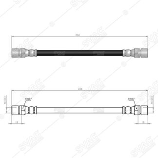FREN HORTUMUARKA SAĞ SOL ASTRA F 91>98 VECTRA A 88>95 VECTRA B 95>02 CORSA A 93>99 CALIBRA A
