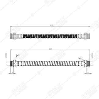 FREN HORTUMUARKA SAĞ P306 93>02 / ZX 91>97 XSARA 94>05