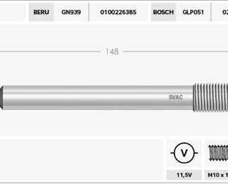 ISITMA KIZDIRMA BUJİSİ DUCATO III / BOXER III 06> / JUMPER III / MONDEO III TRANSIT V347
