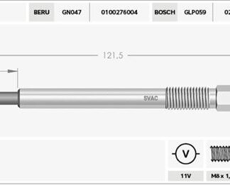 ISITMA KIZDIRMA BUJİSİ P206 P307 P407 PARTNER / XSARA C2 C3 C4 C5 BERLINGO / FOCUS II FUSION