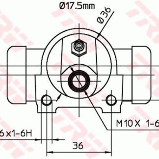 FREN SİLİNDİRİSAĞ SOL TEMPRA SW TEMPRA TIPO YM 17.50MM