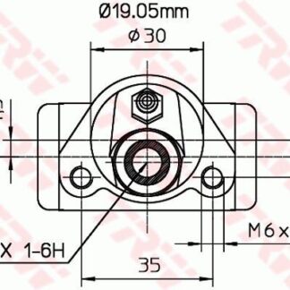 FREN SİLİNDİRİSAĞ SOL UNO 19.00MM