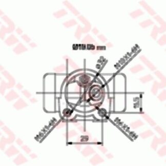FREN SİLİNDİRİSOL R19 / AX 86> 19.05MM