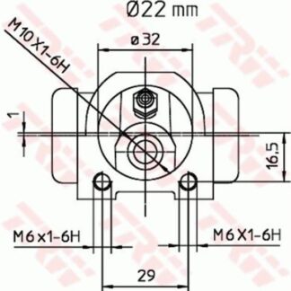 FREN SİLİNDİRİSAĞ SOL KANGOO I 98> 1.9D / KUBISTAR 03>
