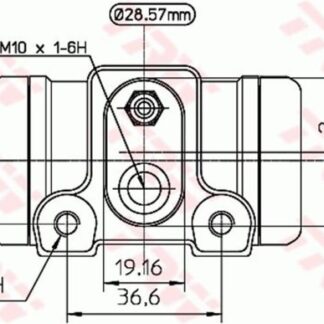 FREN SİLİNDİRİSAĞ SOL DUCATO I / BOXER I / JUMPER I