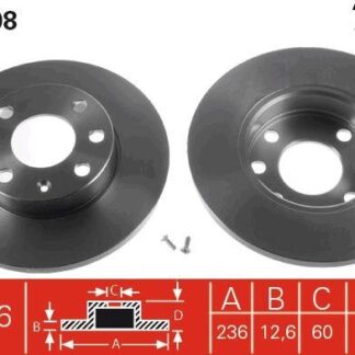 ON FREN AYNASI ASTRA F 1,4 1,6 VECTRA CORSA A / B 1,2 1,3 1,4 1,5D 1,5TD 1,6I 1,6GSI