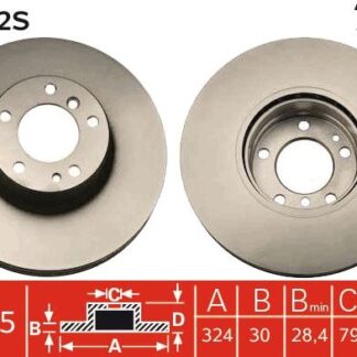 FREN DISKI ON ADET E38-E39 M60 95-03