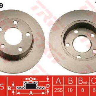 ARKA FREN AYNASI A6 1,8T / 2,5TDI / 2,7T 2,5TDI / 2,7T 97>04