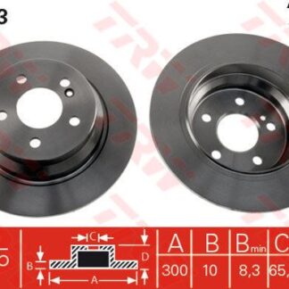 FREN DISKI ARKA C218 14>17 W211 02>08 S211 03>09 W212 09>15 S212 09>16