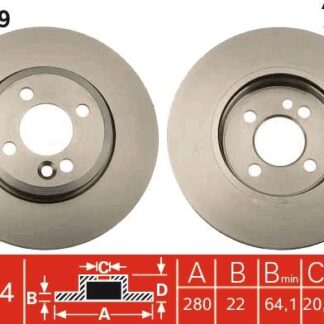 FREN DISKI ON TAKIM MINI R55-R56-R57-R58-R59 07-10