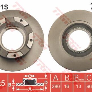 ARKA FREN DISK AYNASI TRANSIT V347 2.2TDCI 06>14 ONDEN CEKER