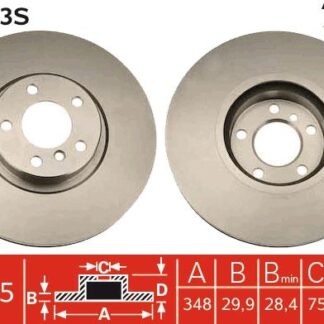 FREN DISKI ON ADET X5 E70-X5 F15-X6 E72-X6 F16 07-19