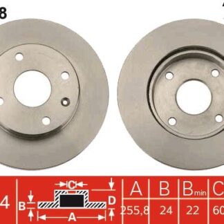 FREN DISKI ON LACETTI F14D3 F16D3 03-12