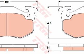 ARKA FREN BALATASI R9 R11 R19 CLIO I II MEGANE I SYMBOL SAXO XSARA P306 P309 1,6 / 1,8 / 2,0