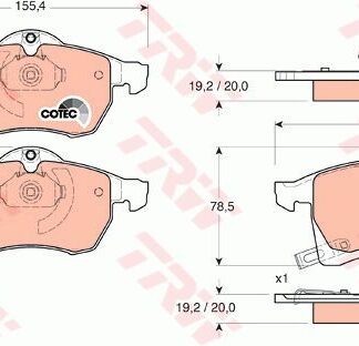 FREN BALATASIÖN ASTRA G 1.8 2.0 98>04 ZAFIRA A 99>