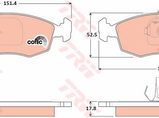 ON FREN BALATASI DOBLO 00> PALIO WEEKEND 1,2,1,6 16V,1,9D 02 / 01>