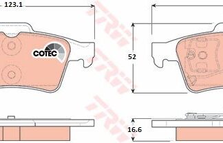 ARKA FREN BALATASI NISSAN PRIMERA P12 03> 10 LAGUNA II LATITUDE 11>13 2,0 DCI CONNECT 02> FOCUSII FOCUSIII C.MAX 1.6 TDCY 04>