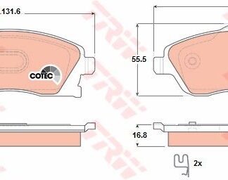 FREN BALATASI ON COMBO C CORSA C 1.3 1.7 CDTI 01 > MERIVA 03 > TIGRA 04 >