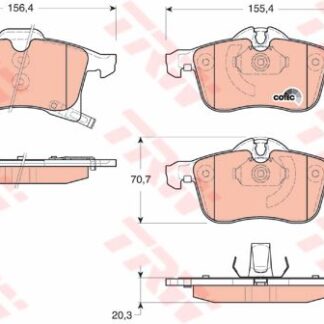 ON FREN BALATASI ASTRA H – MERIVA A – MERIVA B – ZAFIRA B – CORSA C – COMBO C Y17DT Z17DTH