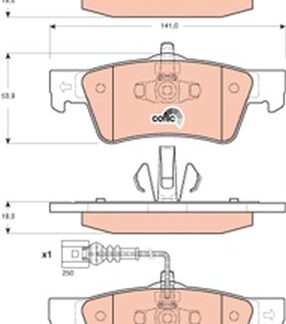 FREN BALATASI ARKA T5-TOUAREG 04-