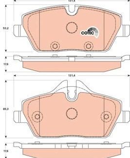 FREN BALATASI ON BMW E87 F45 MINI R55 R56 R57 R58 F54 04>