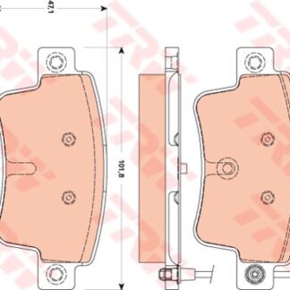 ARKA FREN BALATASI PUNTO EVO 1,4 16V / 1,4 ABARTH / 1,6D MULTIJET 10 / 09>