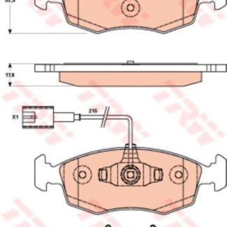 FREN BALATASI ARKA V347 2.2 TDCI 2.3 16V 2.4 TDCI 07 06> ÇIFT TEKER