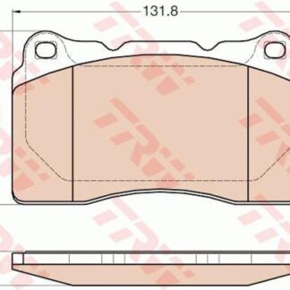 FREN BALATASI ÖN MEGANE III 2.0 2.0 DCI 08>SCENIC III 2.0 04> CLIO 2.0 08>S60 2.4T 5R 2.5T 03>10 GDB1608