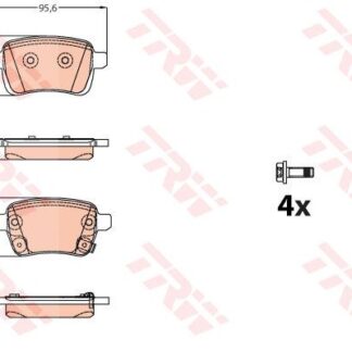 ARKA FREN BALATASI DISK ICIN OPEL CORSA E 15> – FIAT 500L