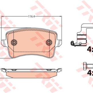 FREN BALATASI ARKA A4 08>15 A5 07> Q5 10>17 Q5 09>12