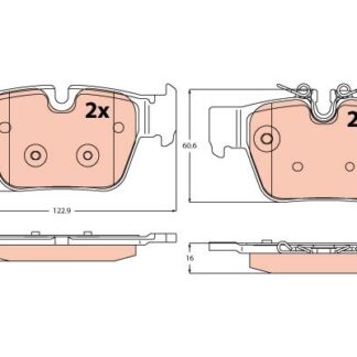 FREN BALATASI ARKA BM F40-X2 F39 14-