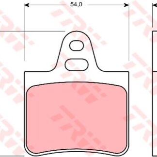 ARKA BALATA CITROEN BX 1,1 1,4 (CAP:64,6X54X17)82>95