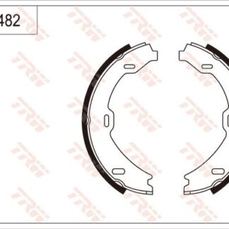 FREN BALATASI ARKA (PARK FRENI PABUCU) W220 98>05 C215 99>06
