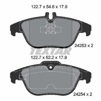 FREN BALATASI ARKA W204-207-X204 07-