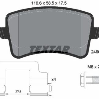 FREN BALATASI ARKA A4-A5-Q5 08-