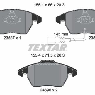 FREN BALATASI ON GOLF5-GOLF6-JETTA-CADDY-PASSAT-LEON 04-