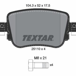 FREN BALATASI ARKA CADDY-SHARAN-A1-Q3 15-