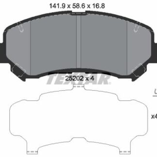 FREN BALATASI ON QASHQAI 07-12 / X-TRAIL 08-11 / KALEOS 2.0 DCI
