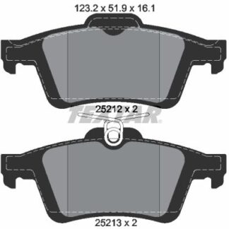FREN BALATASI ARKA FOCUS C-MAX KUGA CONECT S40 V40 VECTRA C LAGUNA 508 MAZDA III 03-