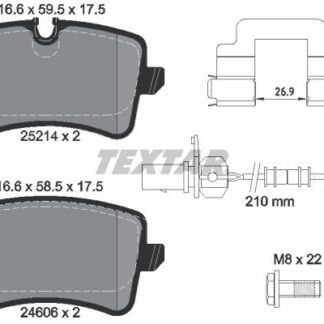 FREN BALATASI ARKA A4-A5-A6-A8-Q5 10-